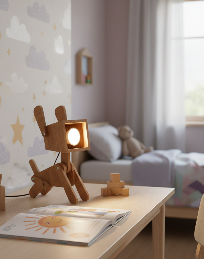 Brown Wooden Belt and Tie Holder Toy | MDF Pretend Play Accessory | Hands-On Dress-Up Activity for Kids - front view of the wooden activity toy