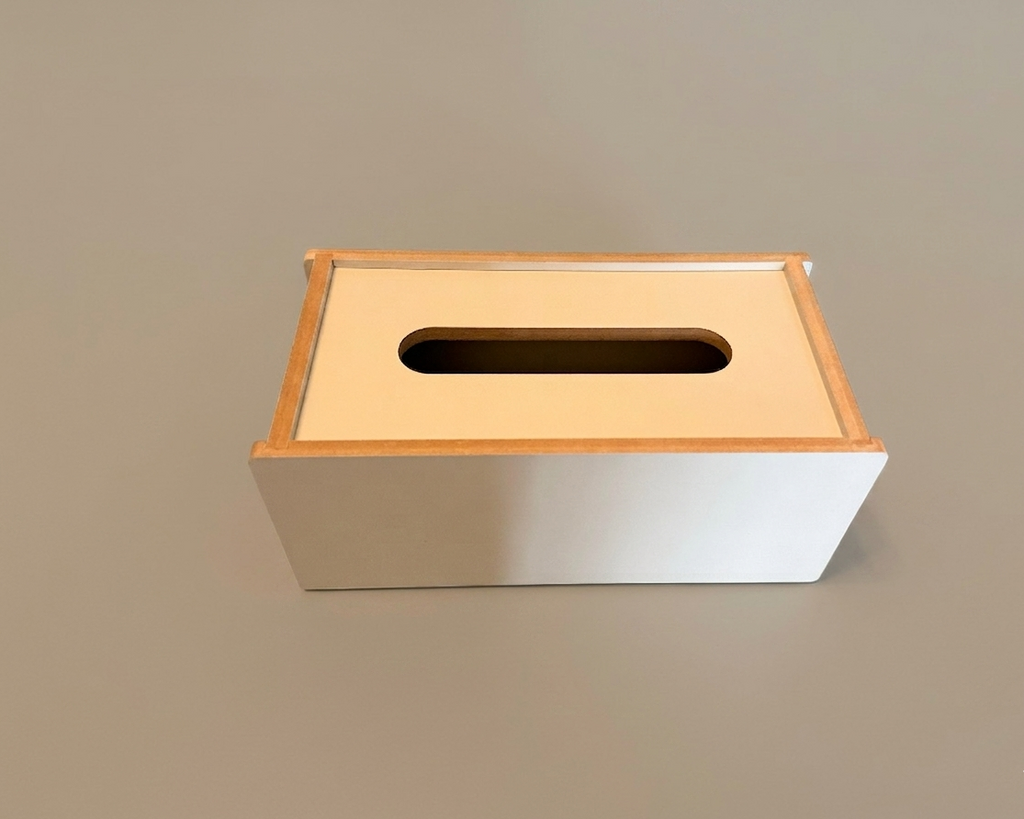 Wooden Document Tray Wall Organizer, MDF File Holder for Home Office Storage - size and shape detail