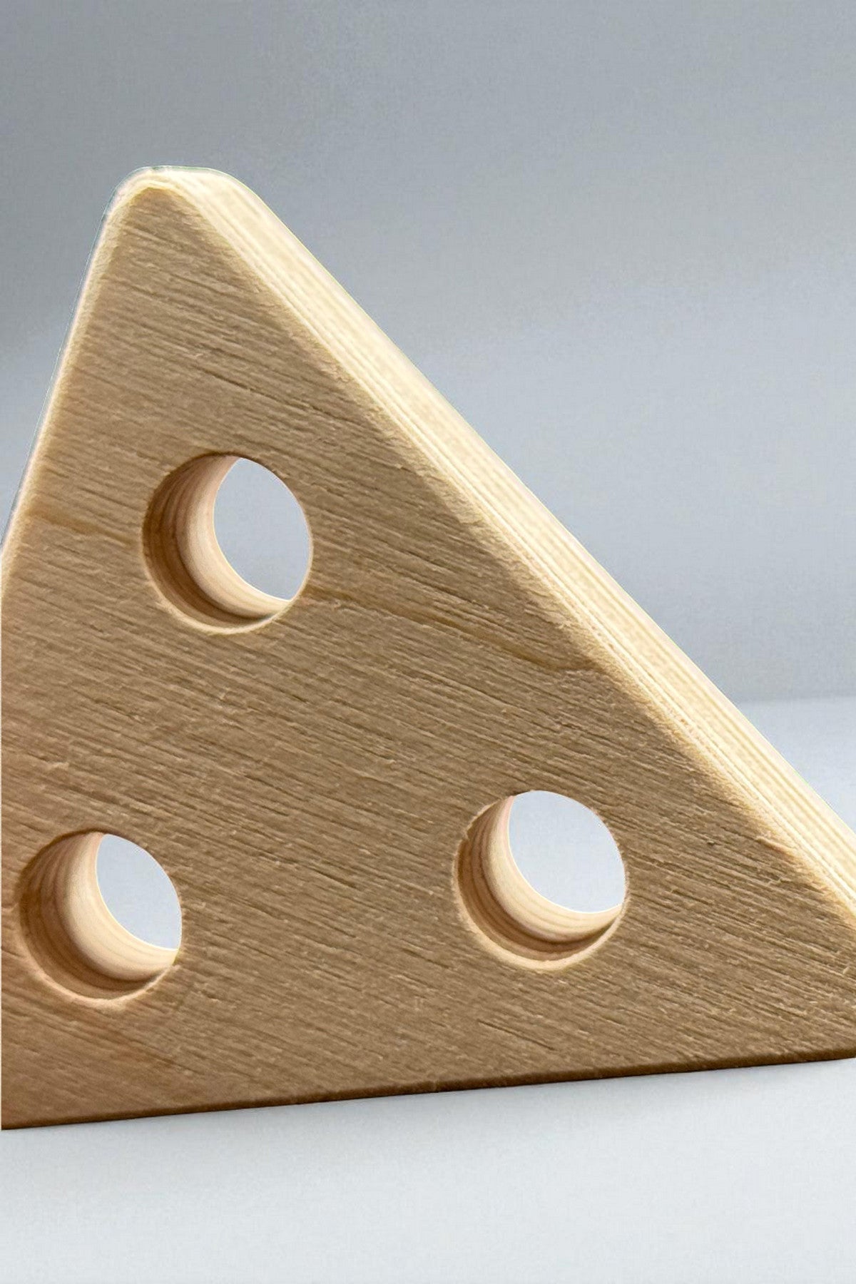 4-Piece Wooden Geometry Puzzle Board | Montessori-Style Shape Toy for Kids - detail view for shoppers