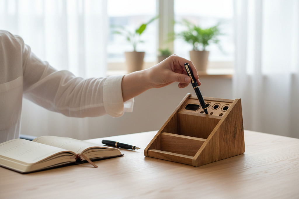 Multi-Purpose Wooden Laptop Stand | Adjustable Desk Table for Work, Reading, And Everyday Use - additional product photo