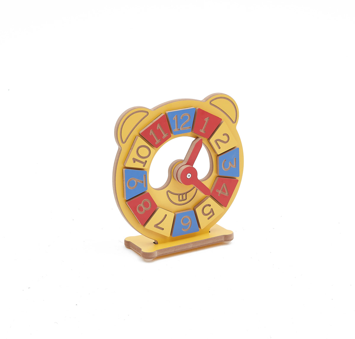 Wooden Digital Number Puzzle Board in MDF | Montessori-Style Number Matching Activity Toy for Toddlers - wood material and finish detail
