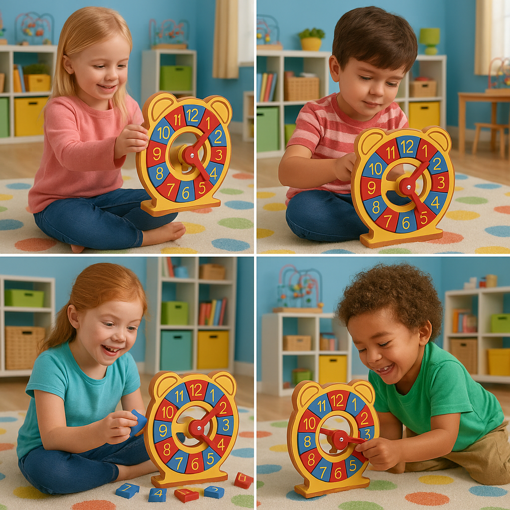 Wooden Digital Number Puzzle Board in MDF | Montessori-Style Number Matching Activity Toy for Toddlers - additional product photo