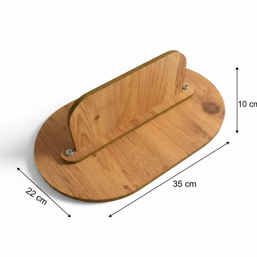 Coffee Car Seat Tray Table Organizer | Wooden MDF Seat Gap Tray for Snacks, Drinks, And Essentials - styled use and display idea