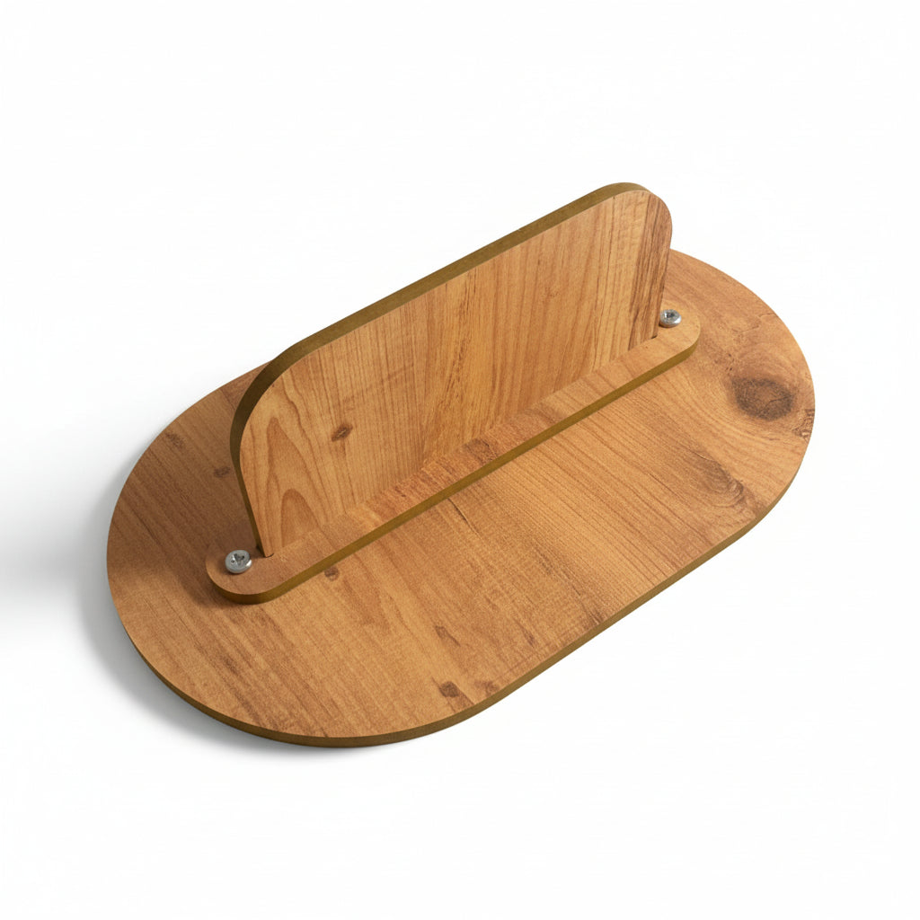 Coffee Car Seat Tray Table Organizer | Wooden MDF Seat Gap Tray for Snacks, Drinks, And Essentials - detail view for shoppers