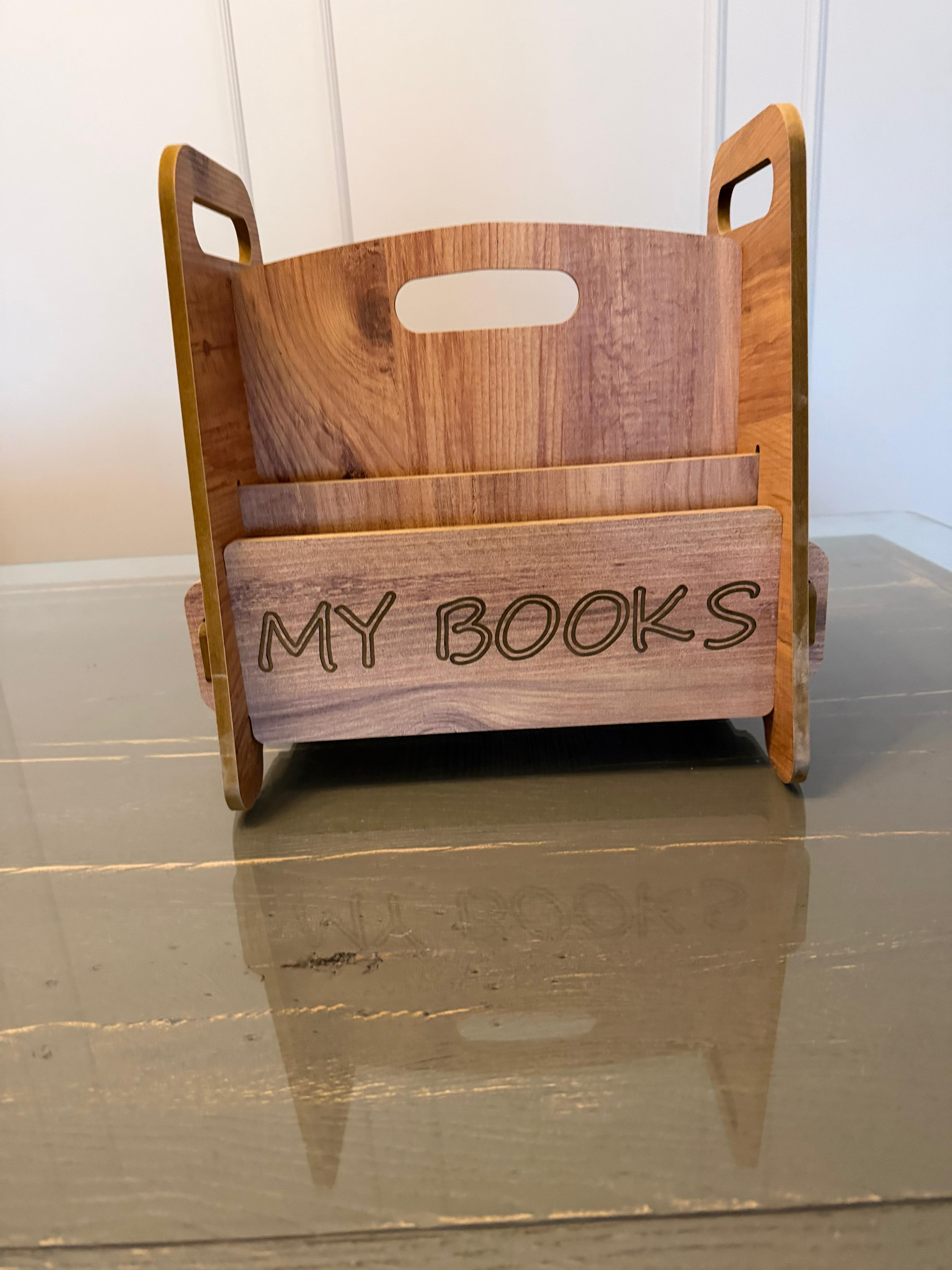 Wooden Kitchen Organizer Shelf | MDF Countertop Storage Rack for Home Organization - handmade wooden product detail