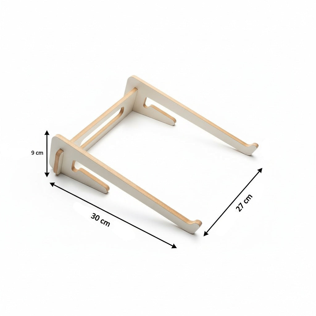 Red Wooden Jenga Balance Game, 36-Piece MDF Stacking Block Toy - scale and shape detail