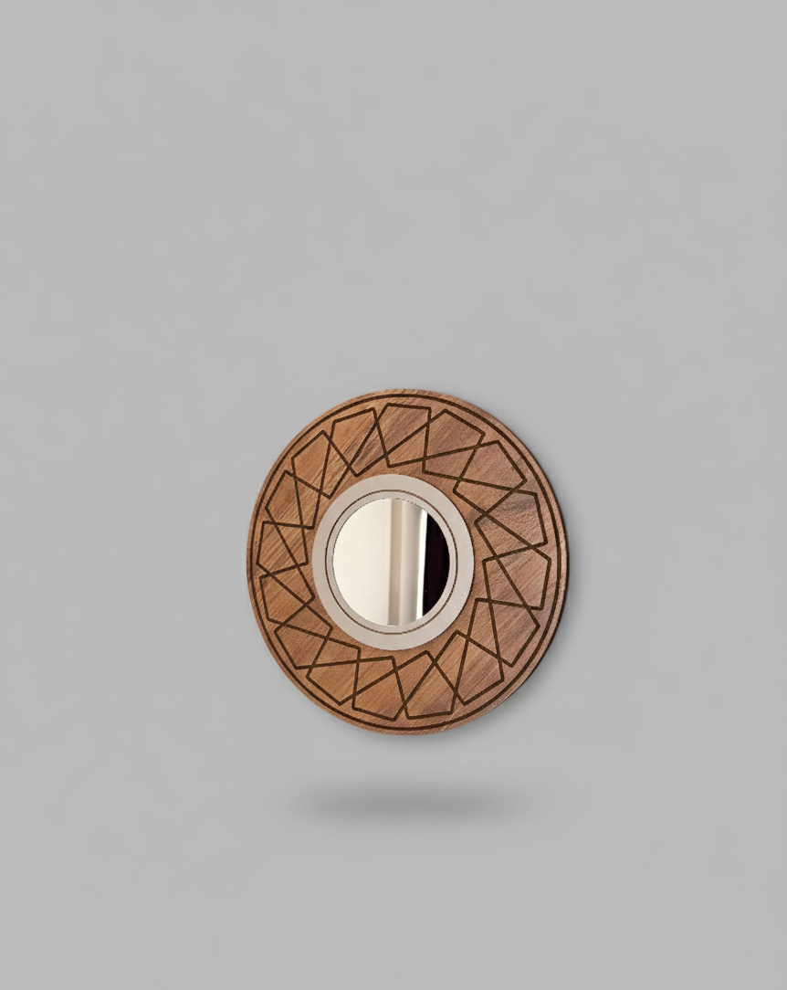 Beech Wood Key Holder Rack, Wall Mounted Wooden Key Hanger for Entryway, Natural Home Organiser - styled use and display idea