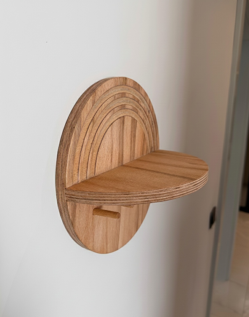 Natural Wooden Slide Activity Toy for Kids | Large Wooden Play Piece | Handcrafted Home Playroom Toy - handmade wooden toy detail