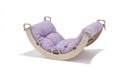 Kids Climber Arch Purple Cushion, Wooden Rocker Montessori Toys for Toddler - Etsy source listing image