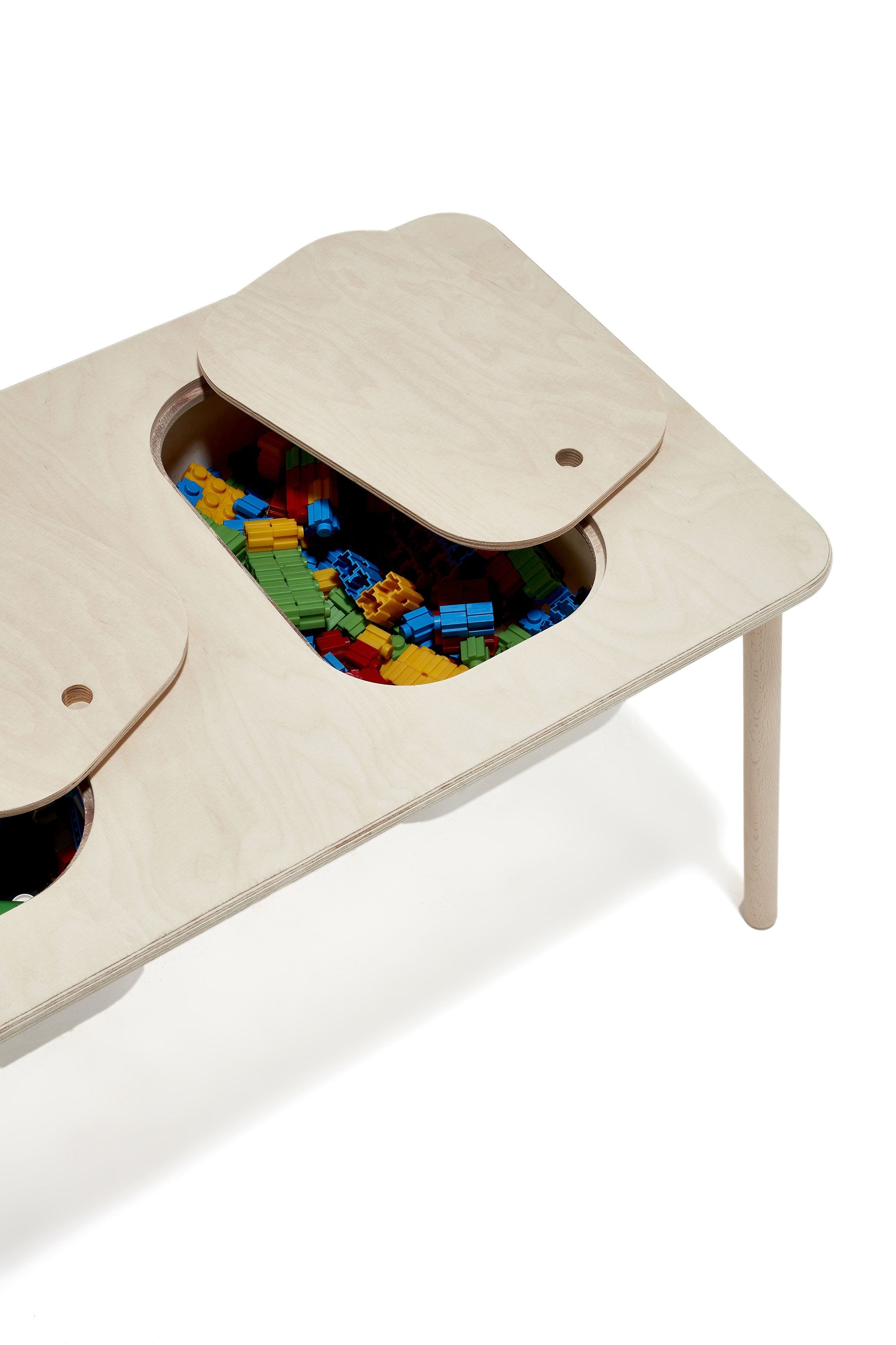 Birch Plywood Sensory Table with Chair: Montessori Kids Play Table - Etsy source listing image