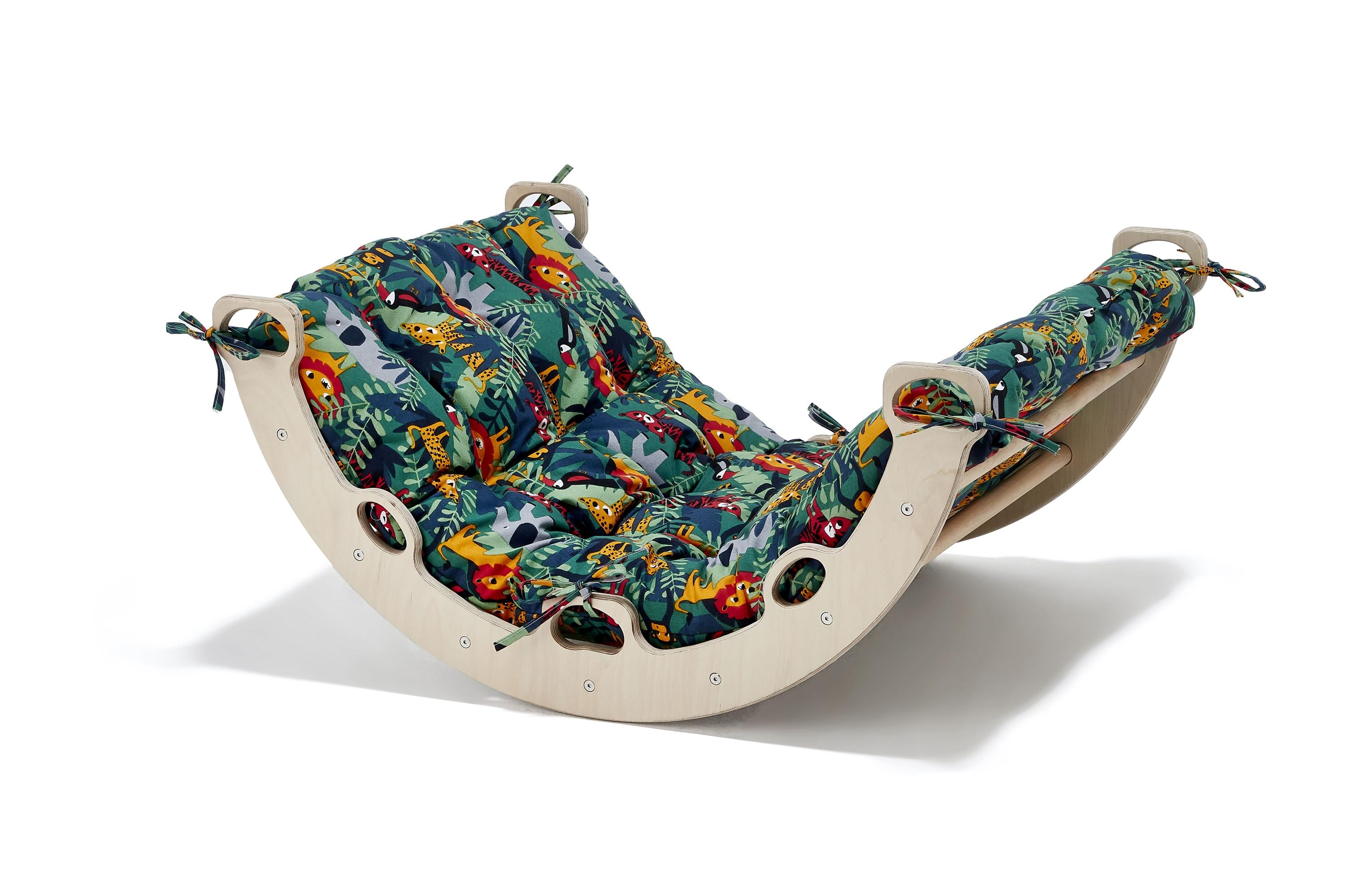 Medium Pikler Arch with Organic Cotton Cushion, Indoor Play Gym - Etsy source listing image