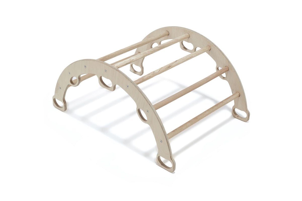 Medium Pikler Arch with Organic Cotton Cushion, Indoor Play Gym - Etsy source listing image