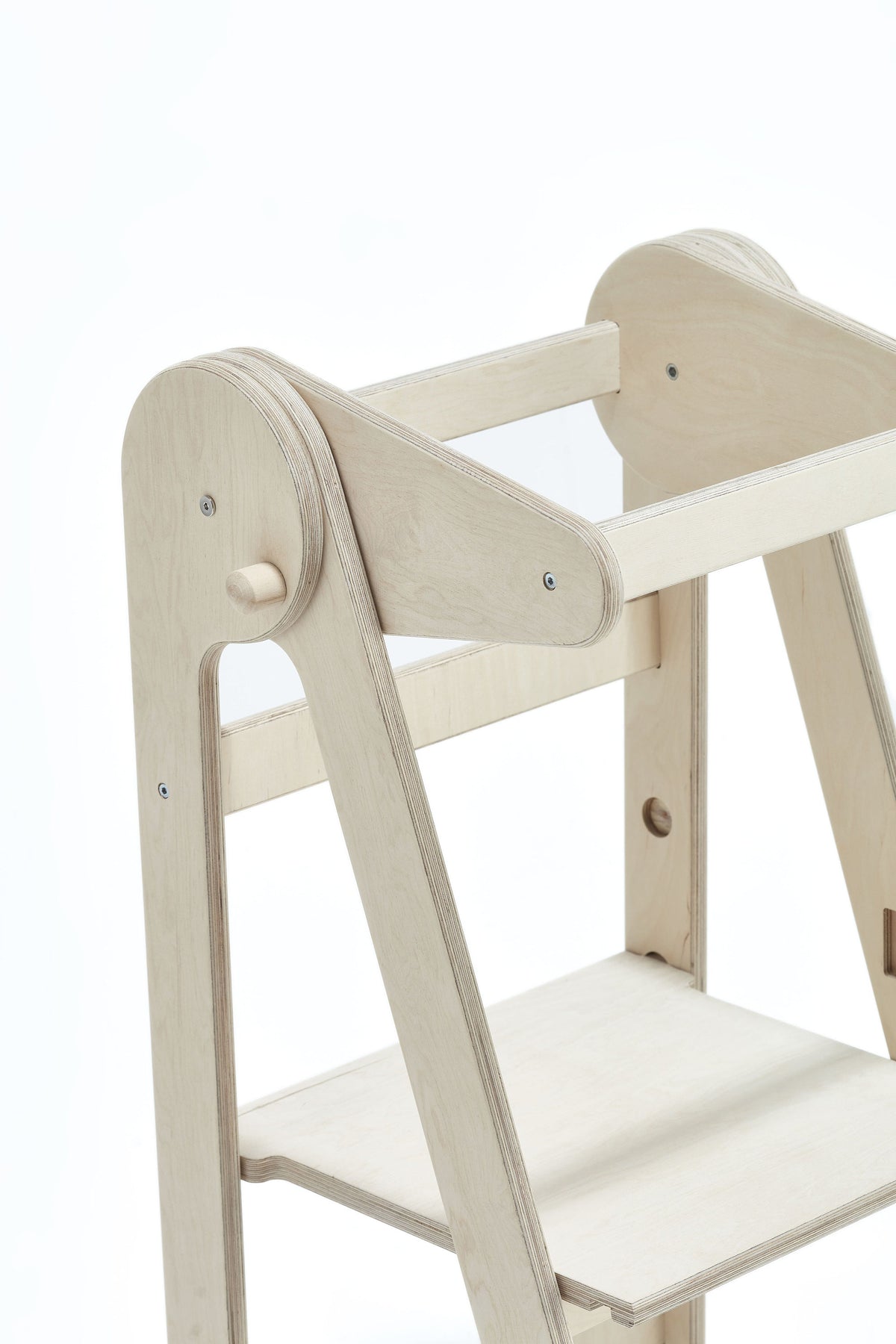 Folding Kitchen Tower, Toddler adjustable step stool, Montessori Learning Stool for Toddlers - Etsy source listing image