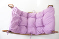 Wooden Rocker with Purple Pillow: Montessori Arch Rocker Swing - Etsy source listing image