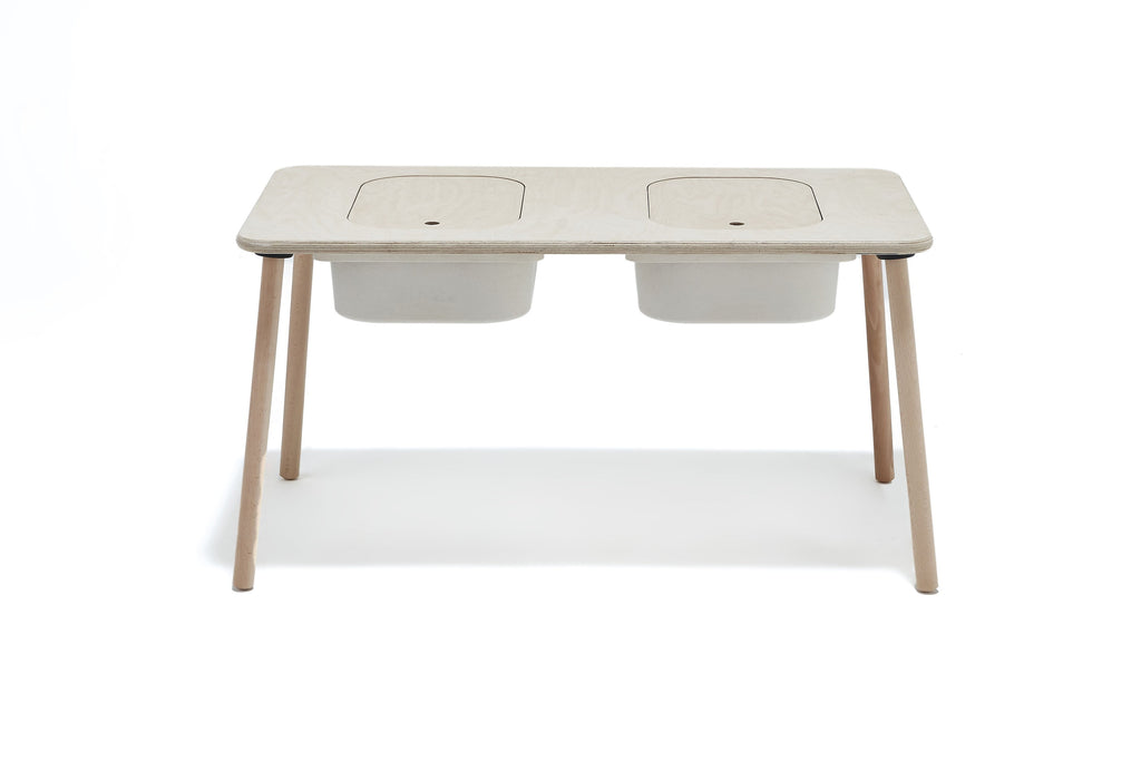 Birch Plywood Sensory Table with Chair: Montessori Kids Play Table - Etsy source listing image