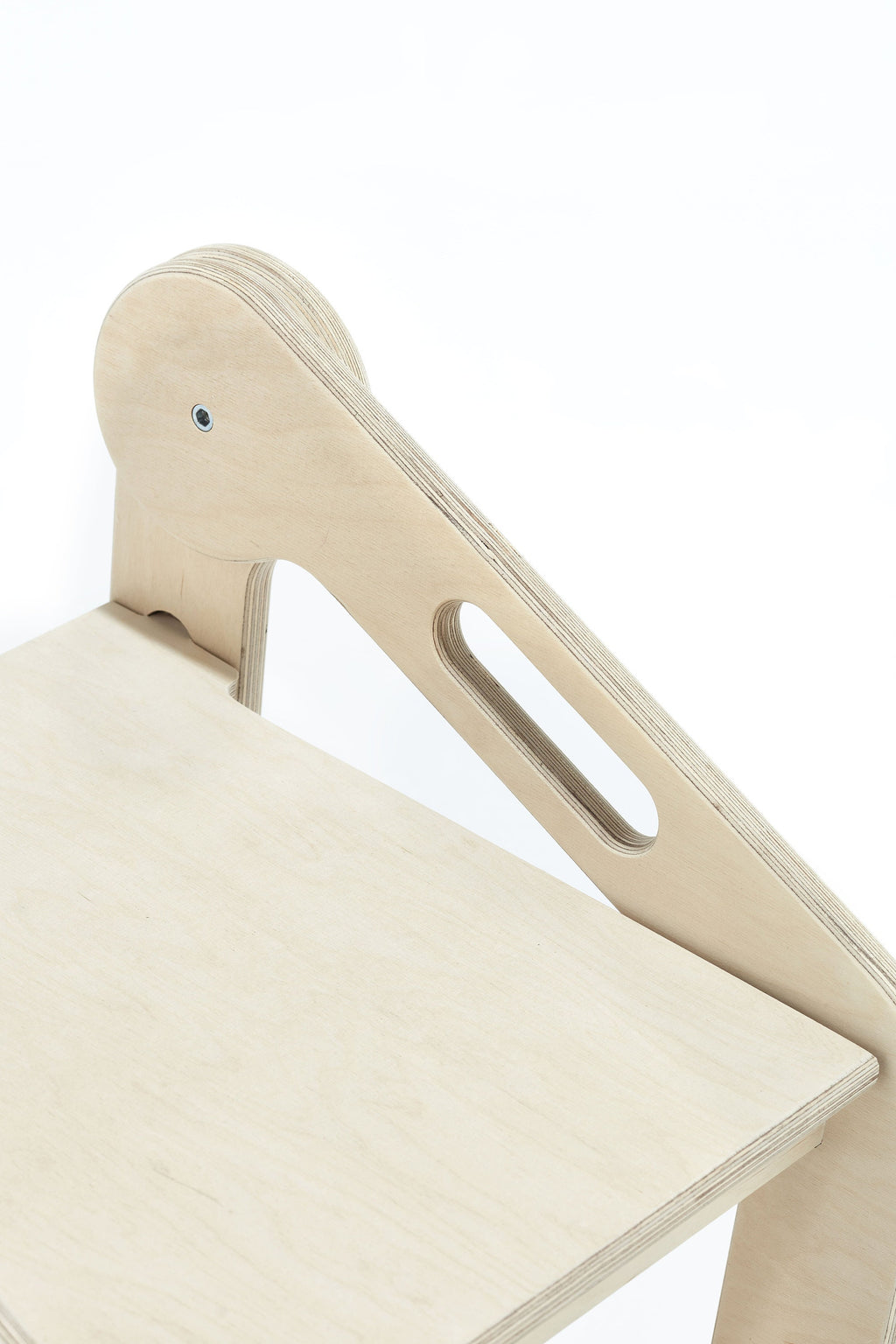 Folding Birchwood Step Stool: Toddler Learning Tower - Etsy source listing image
