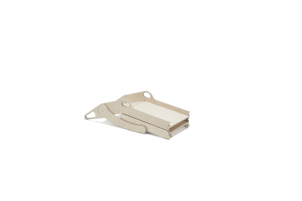 Large Wooden Folding Slide for Toddler: Montessori Toy - Etsy source listing image