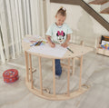 Montessori Furniture, Indoor Climbing Arch Wood Baby Gym, Waldorf kids - Etsy source listing image