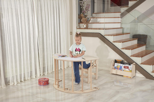 Wooden Climbing Table Arch 2 in1 Montessori Swing, Toddler & Baby Toys | Kids Birthday gift - Etsy source listing image