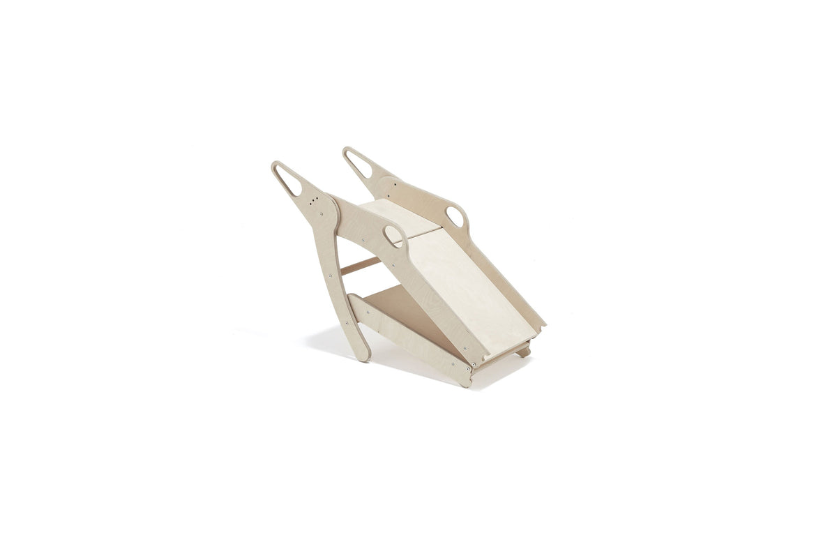 Large Wooden Folding Slide for Toddler: Montessori Toy - Etsy source listing image
