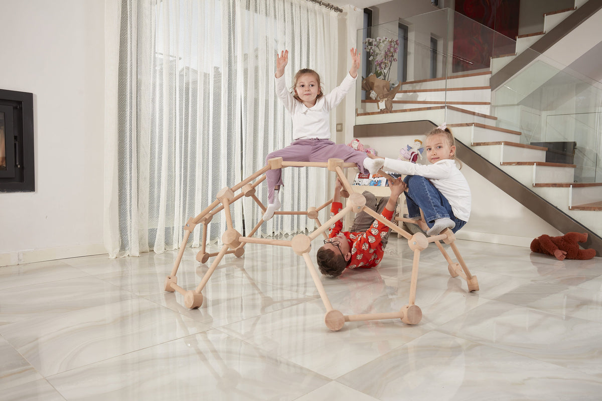 Wooden Spider Climber Dome: Montessori Toy for Toddlers - Etsy source listing image