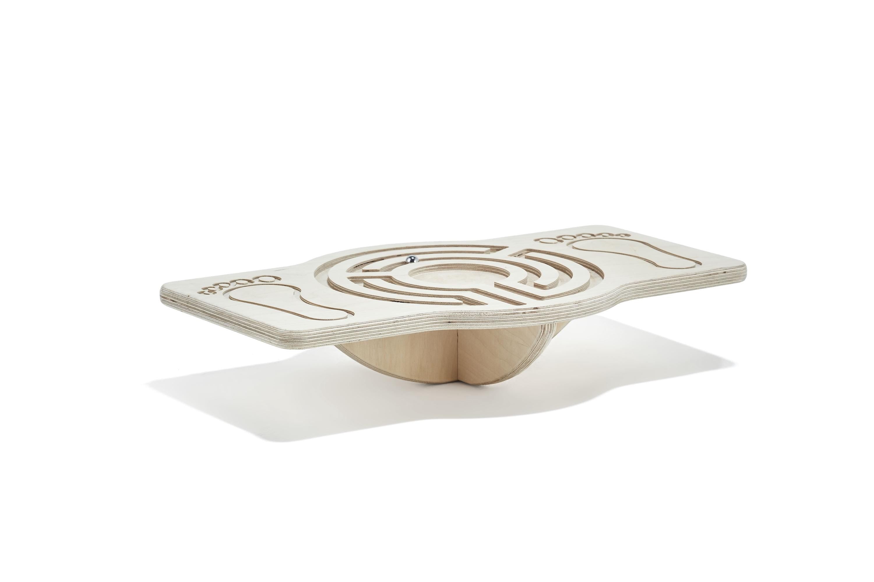 Wooden Labyrinth Balance Board: Montessori Wobble Toy - Etsy source listing image