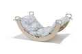 Montessori Climbing Arch with Map Pillow - Wooden Swing for Toddlers - Etsy source listing image