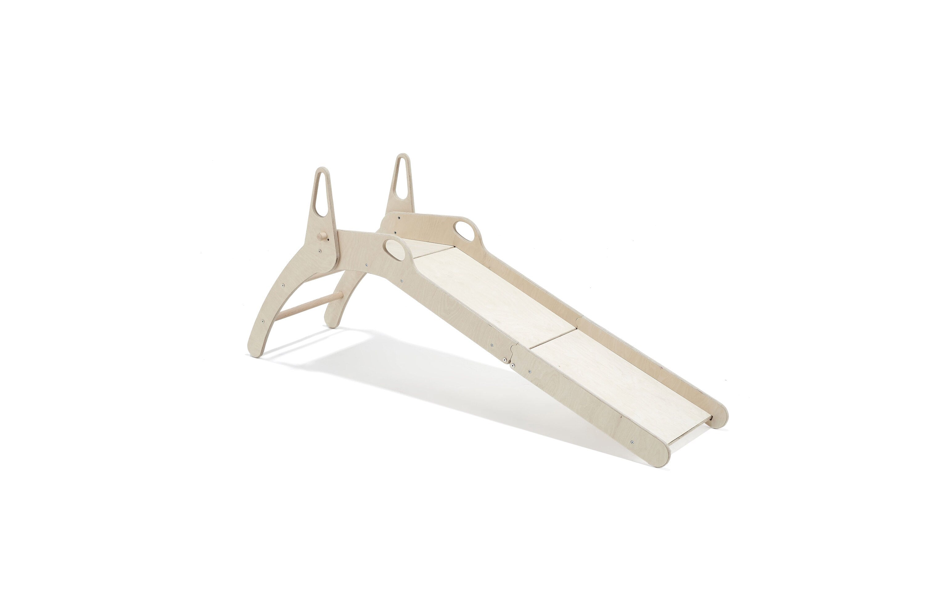 Large Wooden Folding Slide for Toddler: Montessori Toy - Etsy source listing image